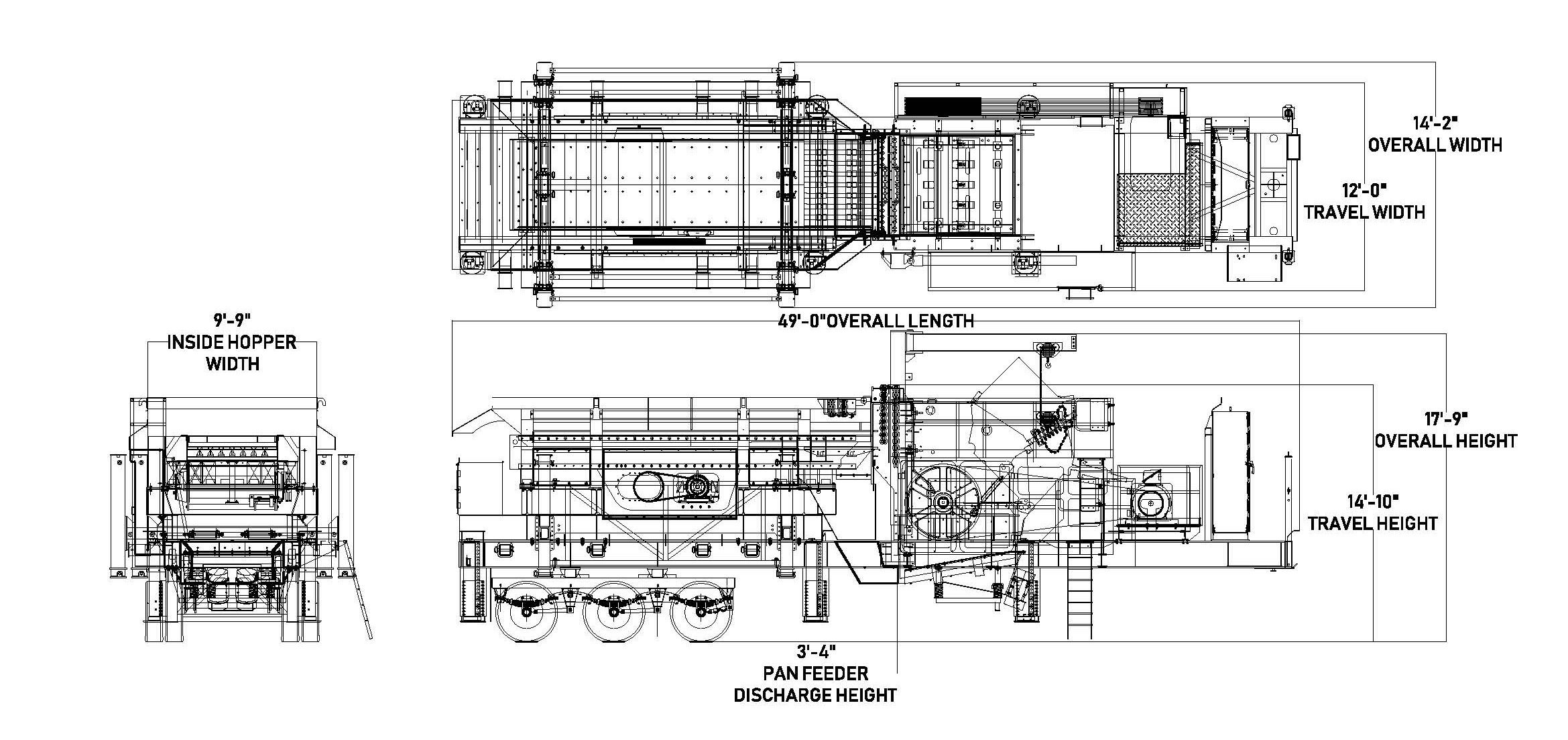 5165ip-w drawing of a lippmann crusher