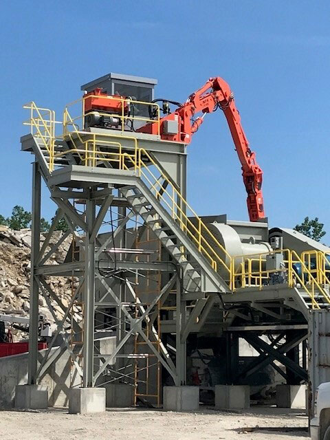 Orange Jaw Crusher