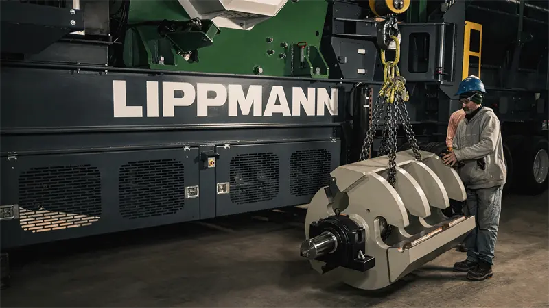 Employee rebuilding equipment